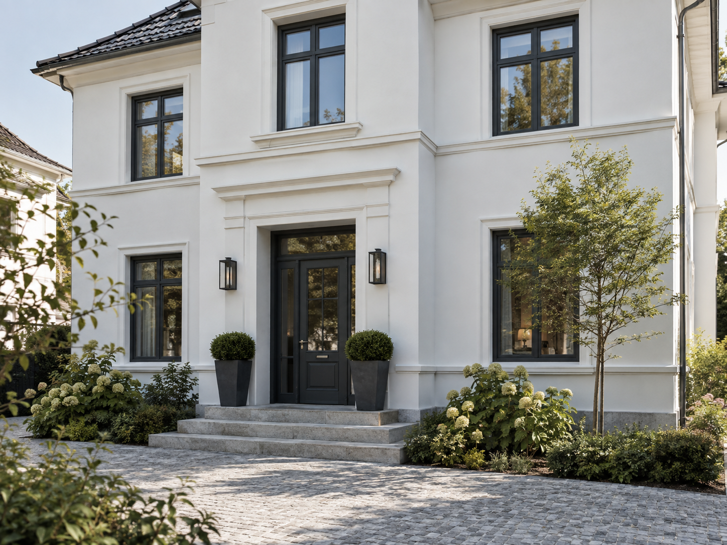 Historische Villa nach behutsamer Sanierung